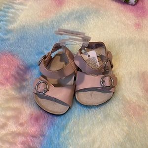Infant pink sandals